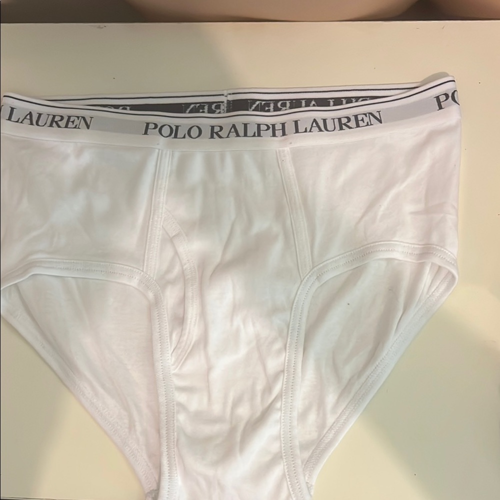 Polo by Ralph Lauren White Classic Briefs